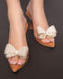 EMMA Hand Embellished Bow Heels
